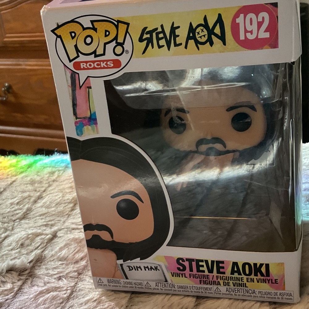 Funko Pop! Rocks Steve Aoki Vinyl Figure